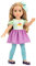 Glitter Girls – 36 cm Modepuppe – Blonde Haare und Grüne Augen – Cupcake Top und Tutu Rock- Haarschleife und Glitzerschuhe – ab 3 Jahre – Sashka, Verschieden