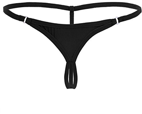 Choomo Mikrostring för kvinnor, tanga, Ouvert, trosa, sexig, G-stringtrosor, underkläder, svart, vit, röd