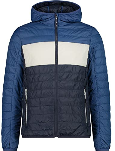 CMP Herren Hoodie Jacke, b.Blue-Dusty Blue, 52