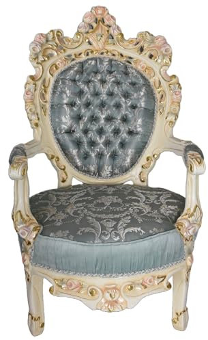 Prunksessel Barock Sessel Antik Salonsessel Armlehnsessel cat134 Palazzo Exklusiv