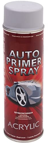 VE-INDUSTRIES Grundierung Spray 500ml Haftgrund Grundierlack Autolack Primer Universal Acryl Rostschutz (Grau)