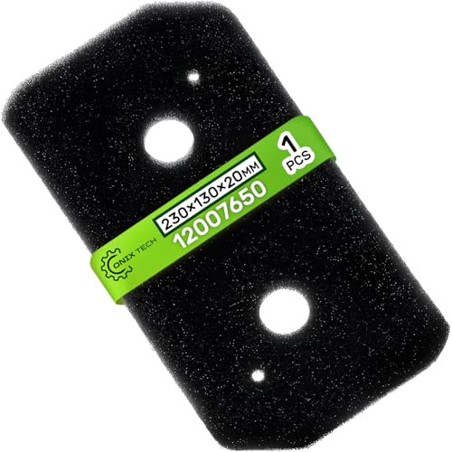 Spugna Filtro Asciugatrice 228 x 128 x 20 mm con Codice Originale 12007650 Adatto per Bosch per Siemens per Balay per Constructa - Garanzia di 5 Anni - ONIX TECH
