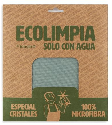 10XDIEZ Paño bayeta ecolimpia Especial Cristales