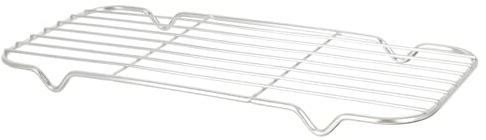 CIYODO Rejilla de Acero Inoxidable para Enfriar y Escurrir Aceite con Patas Multiusos para Horno Barbacoa y Repostería Resistente y Duradera para Carnes Verduras y Pasteles