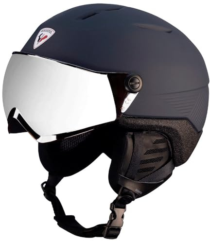 Rossignol Strato - Casco de esquí y nieve para hombre, talla L, XL, color azul