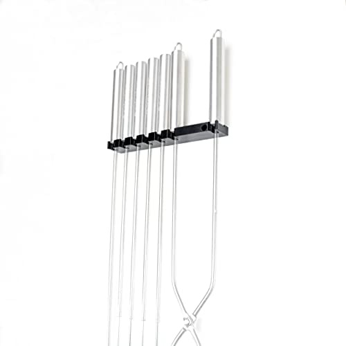 Spartan Mounts Hook Designed for SOLO Stove Tools | Camping Backyard Family Campfire Tools Storage Display Rack Fire Hook Mount