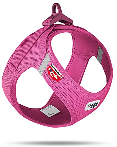 Vest Harness curli Clasp Air-Mesh Fuchsia M