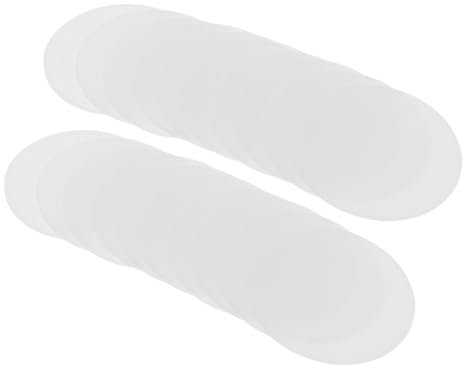 Garneck Downlight-abdeckungs-diffusionsplatten - Rundes Diffusionsblatt Für Einbauleuchten 20 Stück