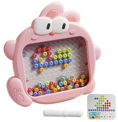 Bohany Pizarras Magnéticas | Tablero De Dibujo Magnético Para Niños,Tablero De Aprendizaje Infantil Temática Mascotas Para Regalo Cumpleaños Navidad Viaje Colegio Casa Niña