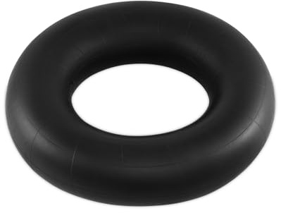 COSTWAY Chambre à Air Robuste de 93 cm, Tube Gonflable en Caoutchouc pour Neige et Rivière avec Bouchon de Valve, Tube d'eau de Qualité Commerciale pour Luge d'hiver Piscine Flottaison