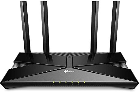 TP-Link Archer AX1800 Next-Gen WiFi 6 Gigabit Dual Band Wireless Cable Router, WiFi Speed up to 1201Mbps/5GHz+574Mbps/2.4GHz, 8 Gigabit LAN Ports, Ideal for Gaming Xbox/PS4/Steam & 4K (Renewed)