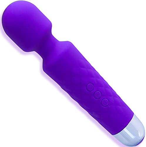 Klitoris Auflegevibrator für frauen 20.5cm ⌀4.2cm 20modi Vibration für frauen Silicon Massagestab sex sehr stark Vibrator groß wand Massage stab Vibrator Massage stick M64-1
