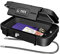 BASI | Mobiler Safe | Tragbare Sicherheitsbox mit Zahlenschloss | 4-stellige Zahlenkombination | abnehmbares Sicherungskabel | Mini-Tresor mit Drahtseil | L24 x B14 x H5,8 cm | IPX5 Wasserschutz