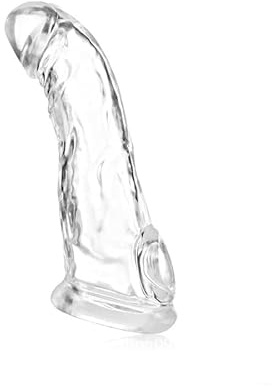 Adult Penis Sleeve Reusable Penis Sleeve Enlarger Pleasure Delay Cock Extender for Men Ejaculation Stronger Erection Sex Toys