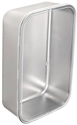 Bandeja de tiramisú de acero inoxidable antiadherente, con tapa, para entusiastas de la repostería, cocina, postre, hornear, moldes para tartas