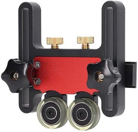 Rodillo Deslizante Ajustable para Tabla De Plumas, Accesorio para Enrutador Y Sierra De Mesa, Compatible con Sierras De Cinta,Soporte Guía para Mayor Seguridad Y Precisión En Cortes