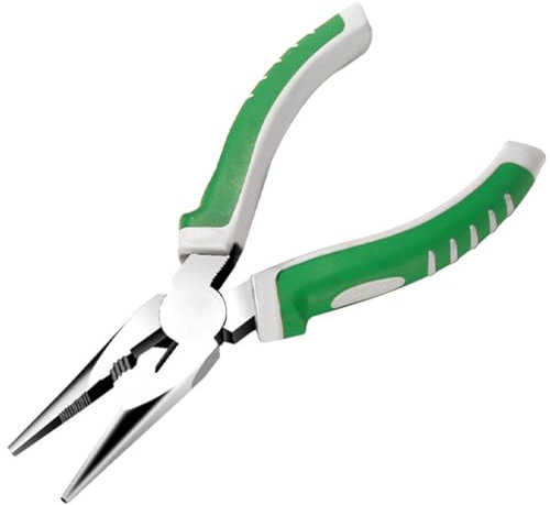 VIVIIHOO Alicates de Punta Fina Alicates Combinados de 200mm Puntiagudos Alicates planosComfort Soft Grip-Herramienta de Alta tecnología para Profesionales de la electrónica y la mecánica