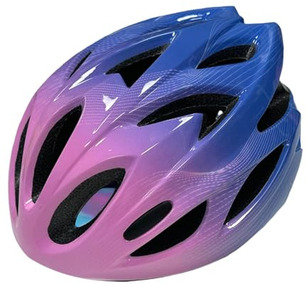 LOVIVER Casque de vélo pour Enfants Casque de Cyclisme réglable Portable Mode 52 cm-58 cm Casque de Sport Enfants Casque de vélo pour l'extérieur, Rose