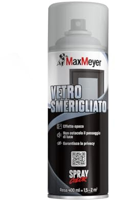 MAXMEYER Spray Vetro Smerigliato Incolore 0.400 L