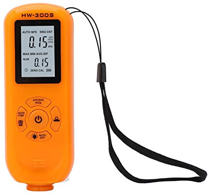 Acouto Paint Thickness Coating Depth Meter Tester Digital Display 3 Units for Machine Orange Paint Thickness Gaug (4)
