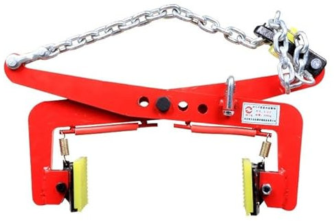 Abrazadera Ajustable para losas de Piedra de Alta Resistencia, Tipo Pinza de elevación de Piedra, Carga máxima de 1300 kg/2866 LB, Apertura máxima de hasta 110 cm (tamaño: 23 Pulgadas)