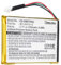 Akku-King Akku kompatibel mit Garmin 361-00019-12 - Li-Polymer 1250mAh - für Edge 605, Edge 705