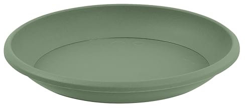 EDA - Soucoupe Universelle Ø 30 cm - pour Pot de Fleur Osaka Ø 40 cm - Vert Laurier