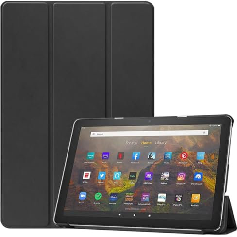 Stianiiie Custodia per il Amazon Fire HD 8 (6th / 7th / 8th generazione - 2016, 2017 e 2018 release) 8 Premium PU Leather Cover Amazon Fire 7 Custodia