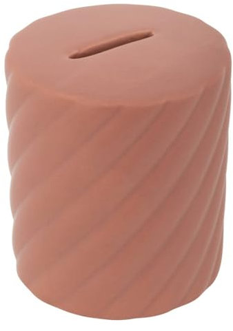 Atmosphera - Tirelire Wavy Bliss céramique H9cm - Rose