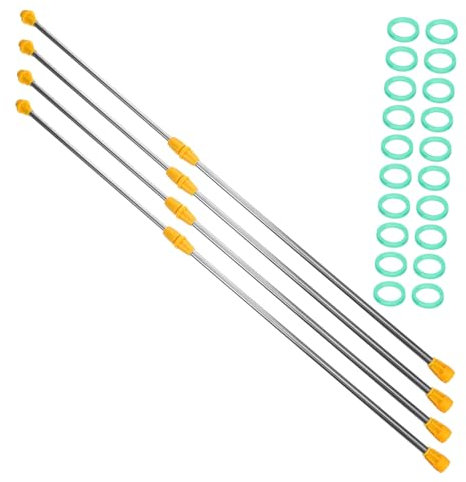 BEBEMOKO 1 Ensemble de de pulvérisation télescopiques pour Tuyau en Acier Inoxydable - Pulvérisateur pour Tuyau - en Plastique