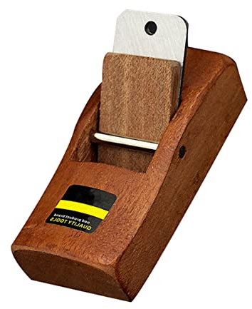 Veemoon 1Pieza Cepilladora Manual de Madera Mini Herramienta de Carpintería Sin Mango para Bricolaje y Uso Tableros Madera y