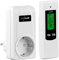 revolt Thermostat Funksteckdose: Steckdosen-Thermostat mit mobiler Steuereinheit für Heiz- & Klimagerät (Temperaturschalter Steckdose, Funk Temperaturschalter, Thermostate mobilen Steuereinheiten)