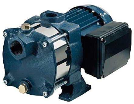 Ebara Electrobomba centrífuga multietapa horizontal, serie Compact BM/12, para abastecimiento y presurización, agua doméstica vaciado-llenado, 0,9 kW y 1,2CV, color azul (referencia: 1480070000)