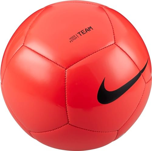 Nike DH9796-635 NK Pitch Team - SP21 Recreational Soccer Ball Unisex Adult Bright Crimson/(Black) Größe 4