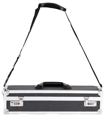 LOVIVER Mallette à outils, organiseur de rangement de couteaux avec verrouillage par mot de passe, multifonction, étanche pour chefs professionnels,