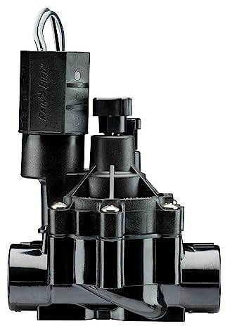 Rain Bird CPF075 In-Line Automatic Sprinkler Valve with Flow Control, 3/4 Threaded Female x Female