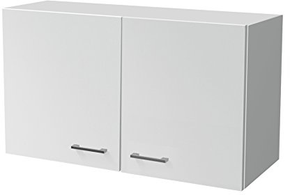 Flex-Well Küchen-Hängeschrank LUCCA | Oberschrank vielseitig einsetzbar | 2-türig | Breite 100 cm | Weiß