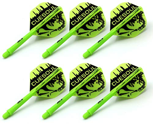 CUESOUL 2 Sets ROST Integrated Dart Shaft and Flights