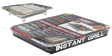 Algon 66860 Barbacoa Instantánea Desechable, Multicolor, Talla única