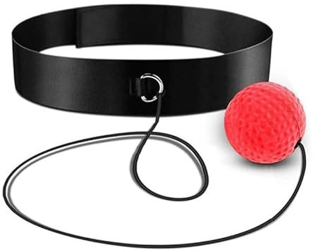 JCYOYO Entry-level Reflex Headband Boxing Training Ball (One Light Ball And One Elastic Adjustable Headband) Is Suitable For Boxing Mma Speed Training