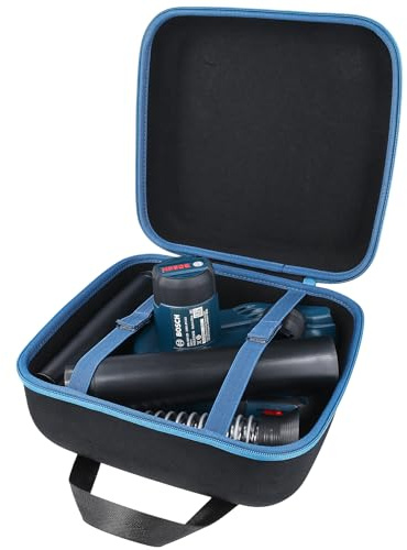 co2CREA Harte Tasche für Bosch Professional 18V System Akku Gebläse GBL 18V-120 Case Etui Tragetasche