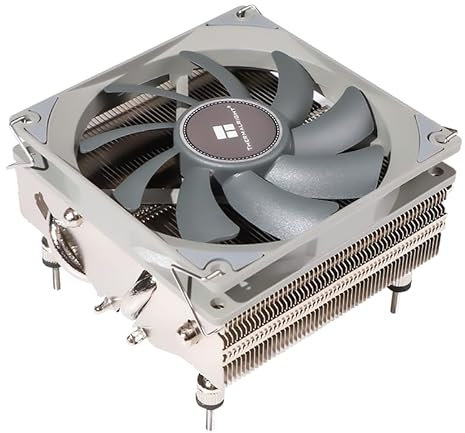 TR AXP90-X53 - Enfriador de aire para procesador, perfil bajo, altura 53 mm, ventilador PWM TL-9015 Slin, compatible con computadoras de escritorio, para AMD AM4/Intel 1700/1150/1151/1200