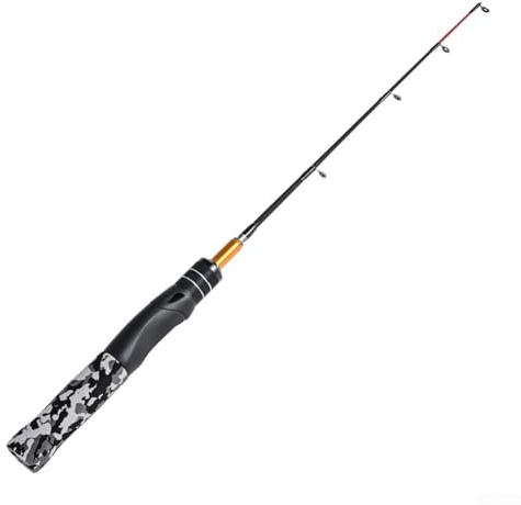 JINSBON Caña de pescar con carrete, caña de pescar portátil serie C/F, 57 cm extendida, potente (C57-Fishing Gear Set)