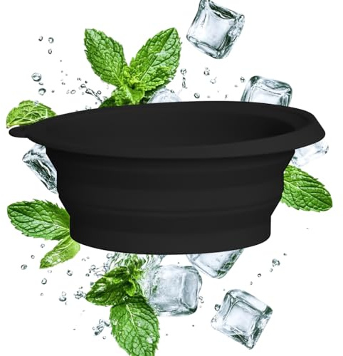 Face Bowl for Ice - Reusable Cold Washbasin Foldable - Foldable Facial Cold Plunge Bowl | for Women Men Beauty Skin Care Travel Home Bath SPA