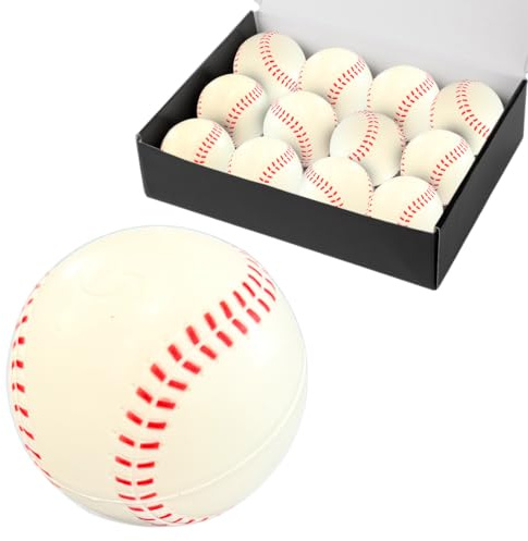 VeloBlast Pitching-Maschinenbälle, langlebige Schlagbälle, Schlag-Trainingsbälle, kein Stichen, 12 Stück à 12 Stück