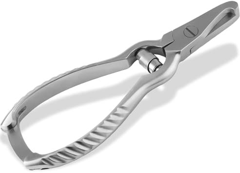 InstrumenteNrw Krallenschere für Hunde und Katzen Profi Krallenschneider für Haustiere Tiersalon Qualität Hundeklipser aus Edelstahl zur Krallenpflege mit abgerundeten Enden