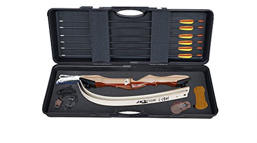 RAGIM Bogenset Einsteigerset Recurvebogen Wildcat 68 Komplettset 22 lbs