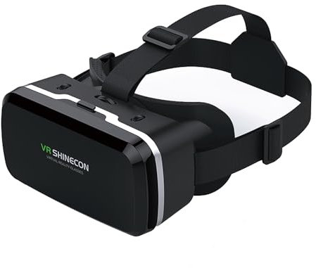 VR Headsets Compatible with iPhone & Android Phone-Virtual Reality Headsets New 3D VR 2021VR6.0