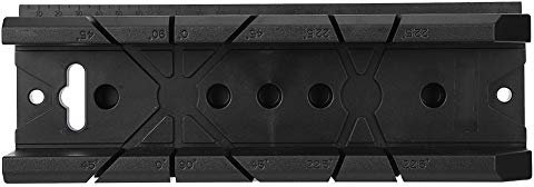 Armoire de Boîte de Scie à Onglets pour le Travail du Bois 0/22,5/45/90 Degrés Outil de Coupe Oblique en Bois de Gypse (801) Inglete, Petite Boîte à Onglets, Scie à Onglets, Scie (801)