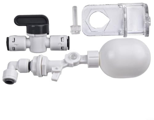 Valvola a sfera galleggiante per acquari, mantiene automaticamente i livelli dell'acqua, progettata in materiale acrilico